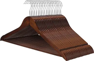 MegaChef Dnu Megachef 20Pc Acacia Wood Swivel Hook Hanger Set