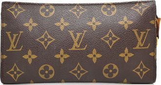 Louis Vuitton Brown Monogram Pouch (Pre-Owned)
