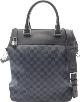 Louis Vuitton Pre-owned Tote Bags, male, Blue, Size: ONE SIZE Pre-owned Vintage Tote Bag