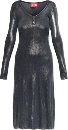 Diesel Mujer, Vestidos, Gris, Talla: 2XS