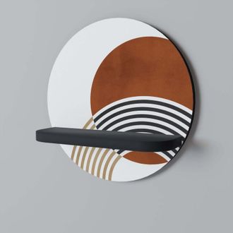 OEM Estante Redondo Space Around Negro