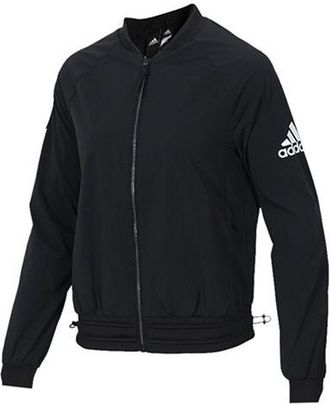adidas (WMNS) adidas Bomber Woven Jacket Asia Sizing Black DW4586