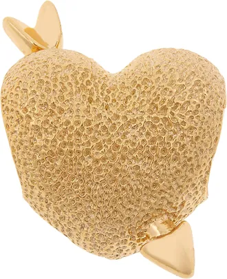 Pandora 14k Gold-plated Cupid Heart Charm