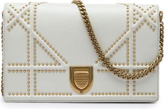 Dior Pre-owned Dior Studded Calfskin Diorama Wallet on Chain Ladies 36AHFAE7C2KV8POD