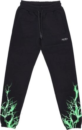 Phobia Archive Lightning Pants - Heren - Sweatpants - Zwart - XS - Katoen - Broeken