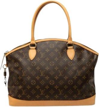 Louis Vuitton Pre-owned Lockit Horizontal - Dames - Vintage Handtas - Bruin - ONE Size - Leer - Vintage