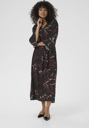 Kaffe Jurk KAmille Tight fit bordo