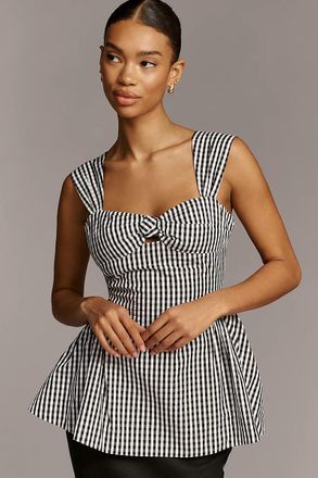 Faithfull The Brand Lucia Peplum Top