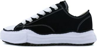 Miharayasuhiro PETERSON OG Sole Canvas Low Black A01FW702-BLK