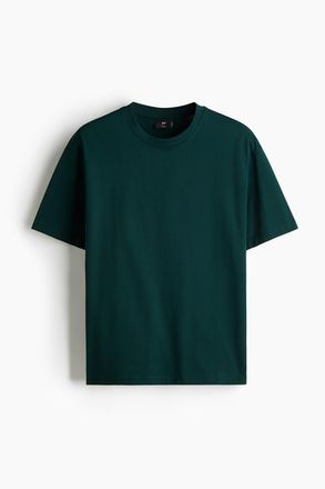 H&M T-Shirt in Relaxed Fit - Waldgr&uuml;n