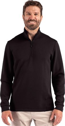 Clique Haven Recycled Mens Quarter Zip Sweatshirt
