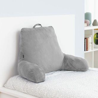 InnovaGoods Reading cushion with armrests - InnovaGoods - Huglow - Gray - 90x45x20 cm - Ergonomic
