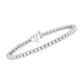 Ross-Simons 5.00- Lab-Grown Diamond Tennis Bracelet in Sterling Silver
