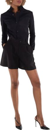 Yohji Yamamoto Asymmetric-Edge Shorts