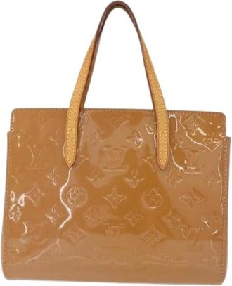 Louis Vuitton Pre-owned Handbags, female, Brown, Size: ONE SIZE Pre-owned Catalina Handbag - Monogram Vernis