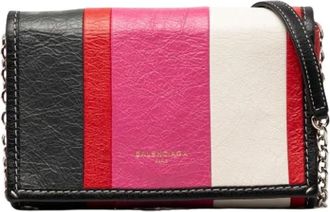 Balenciaga Pre-owned Bazar Crossbody Bag - Dames - Vintage Schoudertas - Veelkleurig - ONE Size - Leer - Vintage
