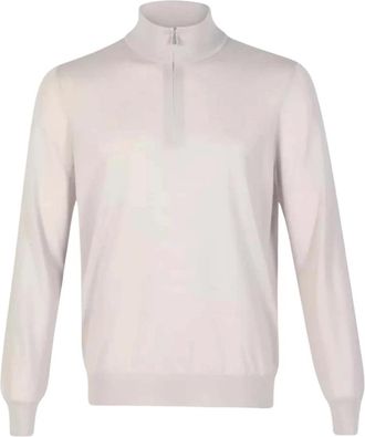 Gran Sasso Turtleneck Trui - Heren - Coltruien - Wit - 5XL - Wol - Truien & Vesten