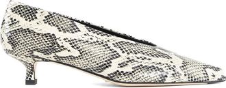 Aeyde Clara pumps met puntige neus - Beige