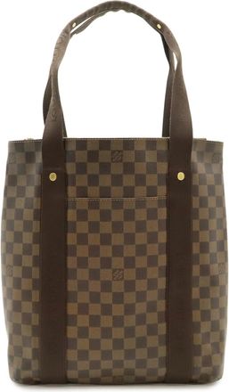 Louis Vuitton Brown Pvc Shoulder Bag Tote Bag (Pre-Owned)