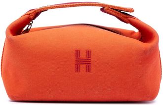 Herm&egrave;s Pre-owned Hermes Small Toile Bride A Brac Case Ladies H103222M 05