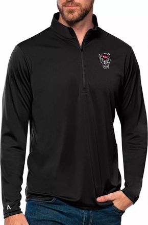 Boxercraft North Carolina State Quarter Zip Pullover In Black