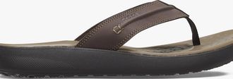 Crocs Mens Crocs 209332-206 YUKON VISTA II LR Mens Flip-Flops Espresso - Brown - Size: 11