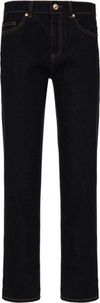Roberto Cavalli Slim-fit Jeans - Dames - Slim Fit Jeans - Blauw - W30 - Katoen - Jeans