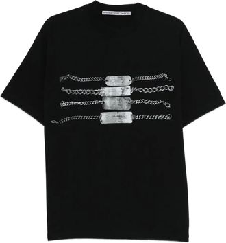 Alexander Wang T-shirt con stampa - Nero