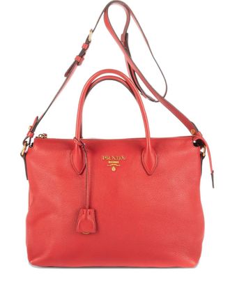 Prada 2000 Daino tote bag - Red