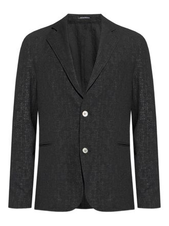 Emporio Armani Single-Breasted Blazer Jacket