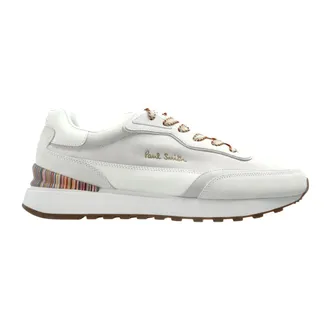 Paul Smith Schoenen, Heren, Wit, 41 EU, Leer, Aston Sneakers