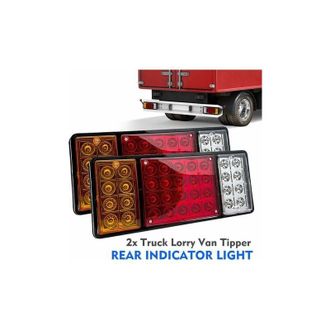 OEM Juego De 2 Luces Traseras De 12 V Y 36 Led Para Coche, Luces De Freno, Intermitentes Para Cami&oacute;n, Remolque, Caravana, Furgoneta, Luz De Marcha Atr&aacute;s