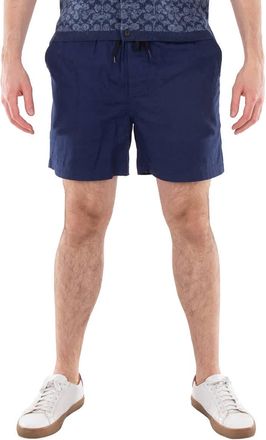 Coach Drawstring Jacquard Woven Shorts