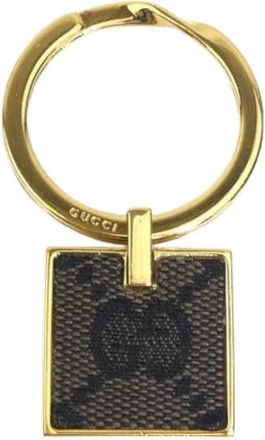 Gucci Pre-owned Handbag charm - unisex - Vintage Accessoires - Geel - ONE Size - Vintage