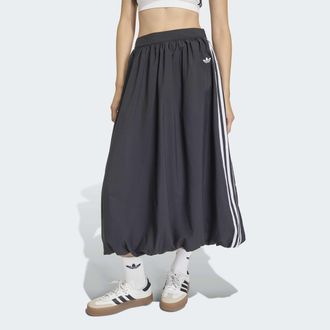adidas Sweatrock ADIDAS ORIGINALS OON LONG SKIRT, Damen, Gr. 36, schwarz, Obermaterial: 100% Polyester, R&ouml;cke Sweatrock