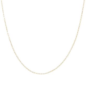 Italian Gold, Inc 10K 1.2Mm Solid Paperclip Necklace
