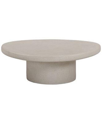 TOV Furniture Tov Furniture Jade Concrete 34In Indoor/Outdoor Large Coffee Table