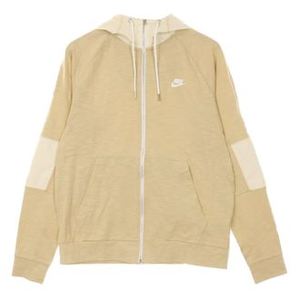 Nike Heren, Sweatshirts & Hoodies, Beige, Maat: XL Katoen