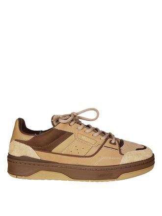 Axel Arigato Layered Clay Sneakers with Suede
