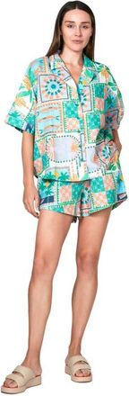 Walnut Melbourne Tropez Short in Copacabana at Nordstrom, Size 10