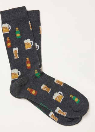 Fat Face FatFace Charcoal Grey Beer Socks