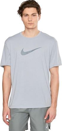 Nike Hyrdoguard Specs Dri-FIT UV Short Sleeve Top Mens Swimwear Wolf Grey : 2XL, Polyester