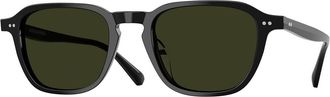 Oliver Peoples OV5598SU Emryn Polarized 1731P1 Mens Sunglasses Black Size 50
