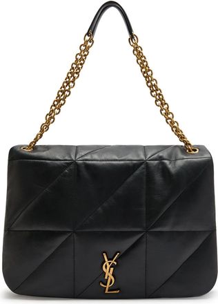 Saint Laurent Jamie 4.3 XL Quilted Leather Shoulder bag - Black - One Size