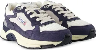 Autry Mens Hyperway Low-Top Round-Toe Sneakers Ss26 M
