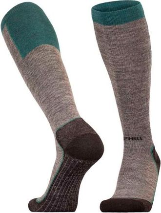UphillSport Ouna Alpine Ski 4-Layer Compression M5 with Merino Skisocken - Unisex | braun