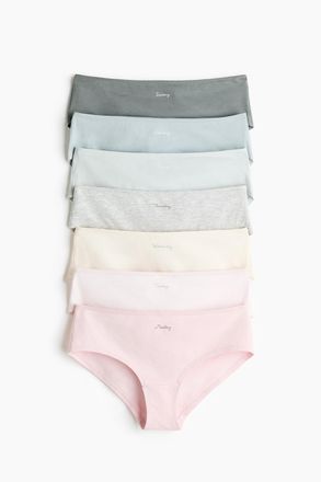 H&M 7er-Pack Hipster - Rosa/Wochentage
