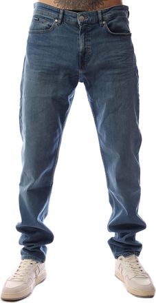 HUGO BOSS Mens Boss H-Re.Maine Slim-Fit Jeans in Turquoise