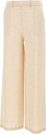 KANGRA Palazzo Broek - Dames - Straight fit broeken - Beige - M - Katoen - Broeken