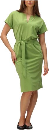 JapanTKY Japan Tky, Kleedjes, Dames, Groen, S, Okichi Midi Jurk